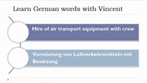 Learn German = Vocabulary #404 minutes