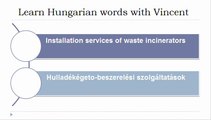 Learn Hungarian = Vocabulary #390 minutes