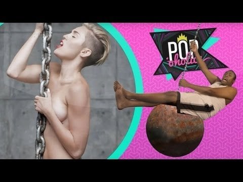 Miley Cyrus Wrecking Ball: Best Parody Ever?!! - Popoholics Ep. 52