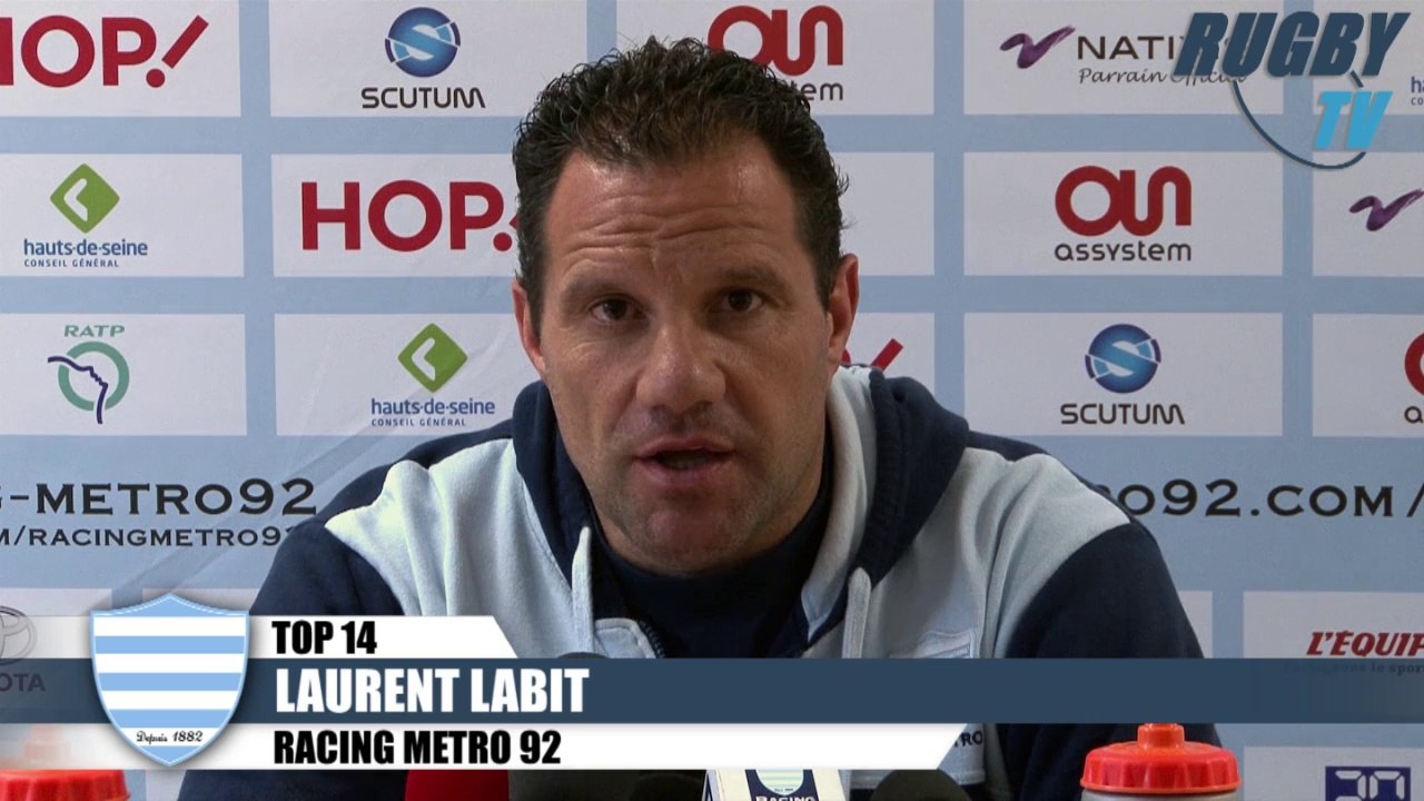 TOP 14 avant match Grenoble-Racing Métro 92  -  Labit-Lapeyre-Lauret