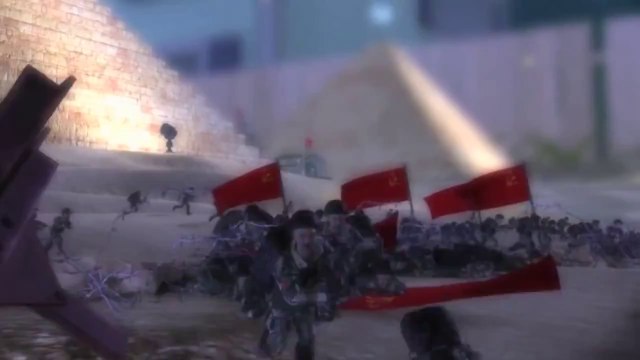 Toy Soldiers Cold War Artillery Trailer