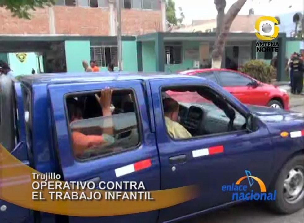 Operativo contra el trabajo infantil en Trujillo