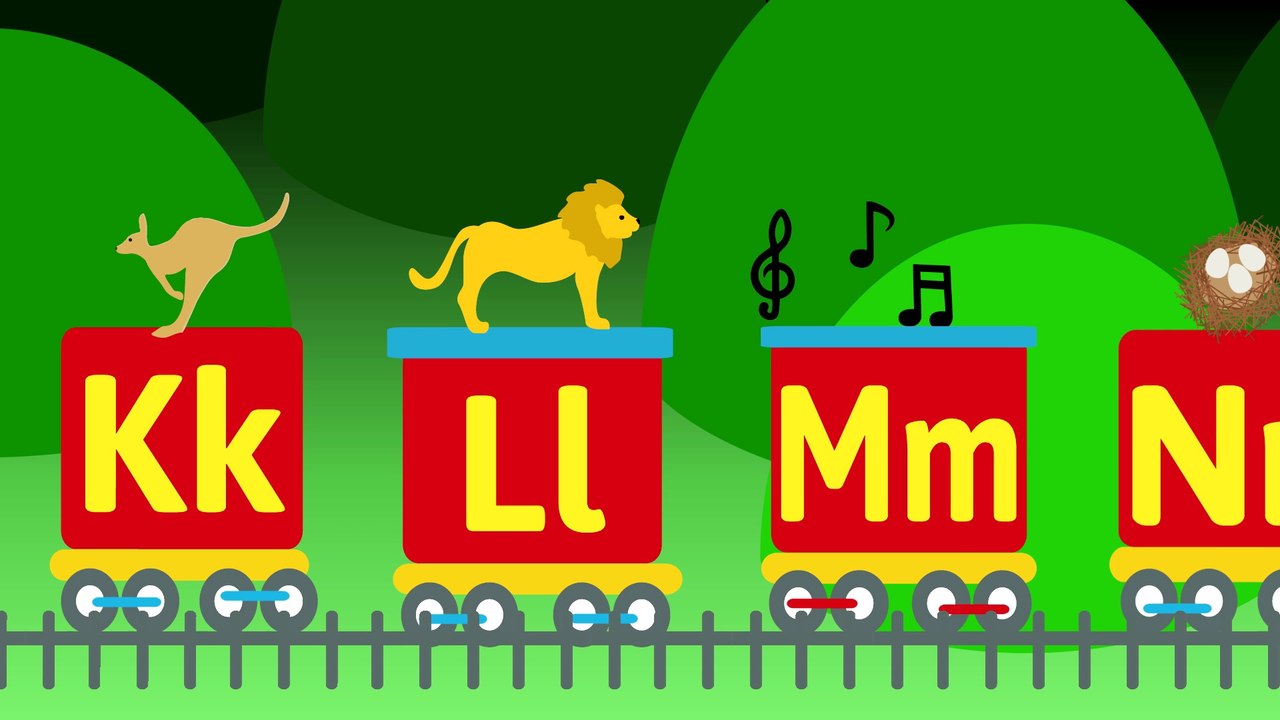 Alphabet Train PREVIEW video - Prototype of ABC train for kids - Learn English alphabet