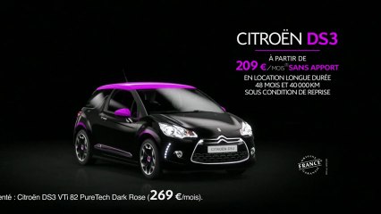 Série limitée : Citroën DS3 Dark Rose