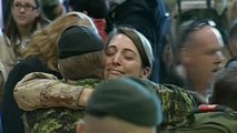 The final Canadian soldiers return home from Afghanistan