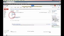Gmail Tutorial 2013 - Sending & Receiving Emails (Part 2)