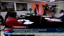 Cancilleres de Unasur llegarán a Venezuela para acompañar diálogo