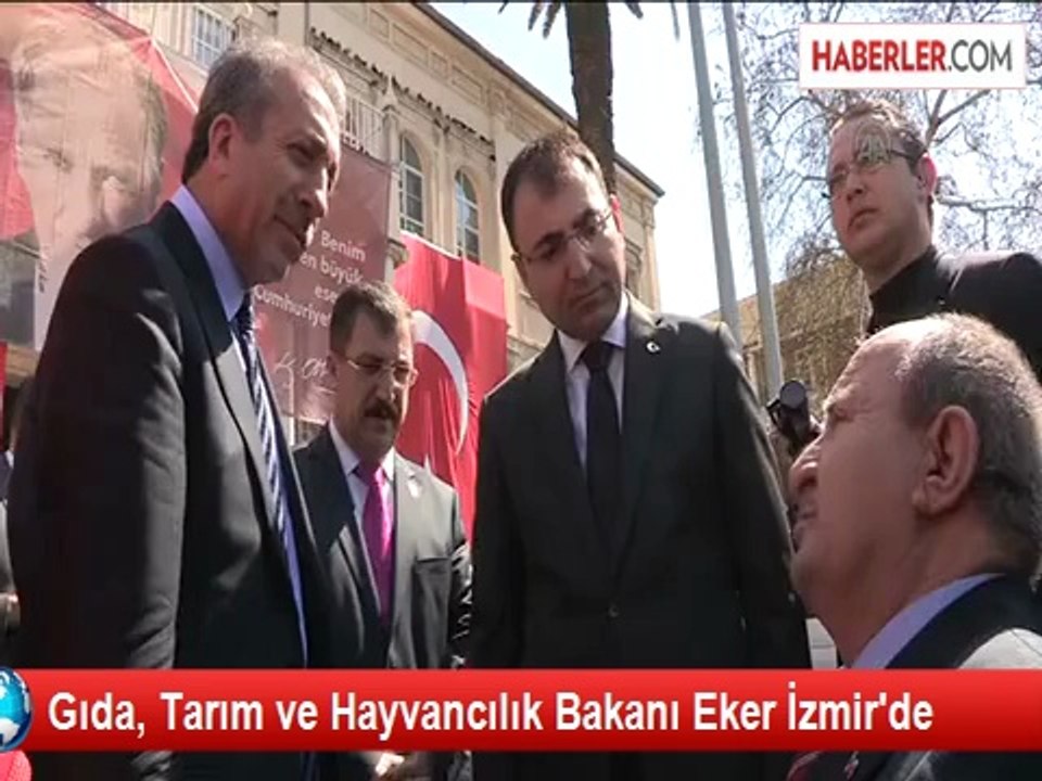 Gıda, Tarım ve Hayvancılık Bakanı Eker İzmir'de