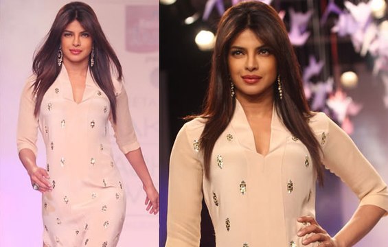 Priyanka Chopra showstopper for Neeta Lulla at LFW 2014