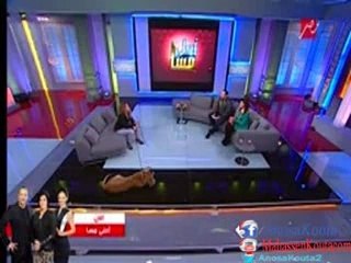 لقاء مدربة الاسود انوسه كوته مع هشام عباس وفيفى عبده وسلمى الدالى فى برنامج  احلى مسا