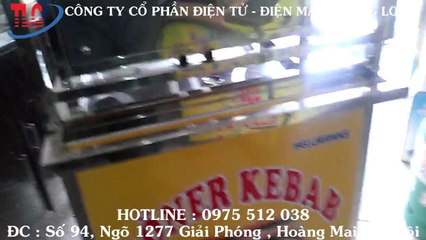 Xe bánh mì kẹp thịt Doner Kebab hương vị thổ nhĩ Kỳ giá rẻ nhất tại đây 0975512038