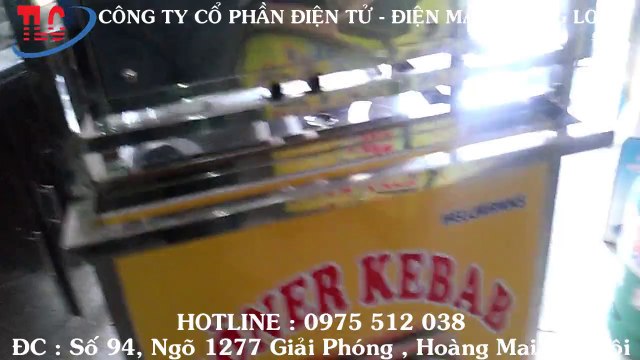 Xe bánh mì kẹp thịt Doner Kebab hương vị thổ nhĩ Kỳ giá rẻ nhất tại đây 0975512038