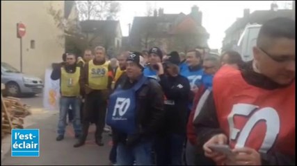 Les surveillants pénitentiaires manifestent à Troyes
