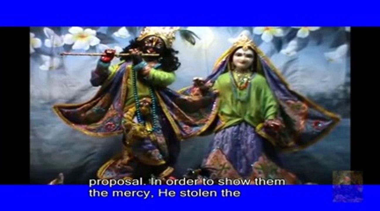 Mangal Aroti Vrindaban with HH B.B. Govinda Swami by AKDKKS[240P]