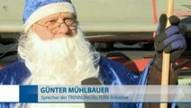 Günter Mühlbauer / Blauer Nikolaus liest den Verfassungsrichtern die Leviten
