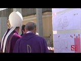 Casoria (NA) - Sepe inaugura cantiere della nuova parrocchia (18.03.14)