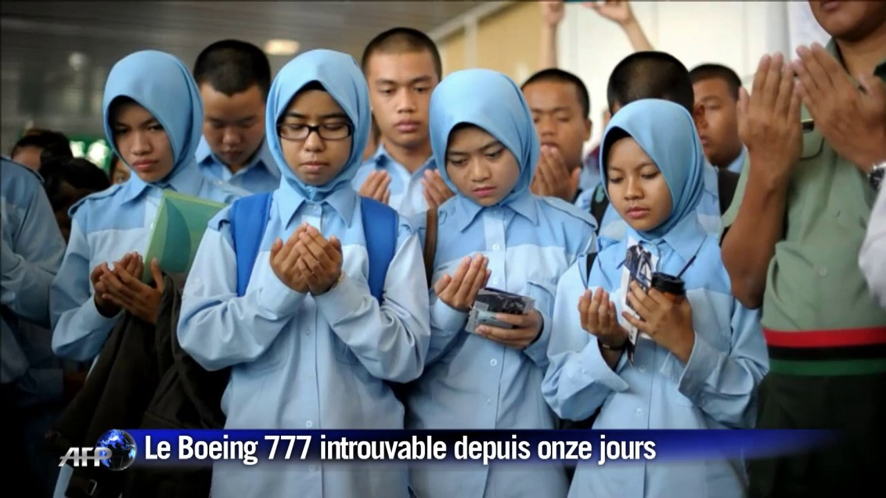 Malaisie: messages de soutien aux passagers disparus du vol MH370