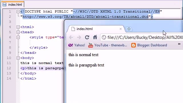 XHTML and CSS Tutorial - 16 - Intro to CSS