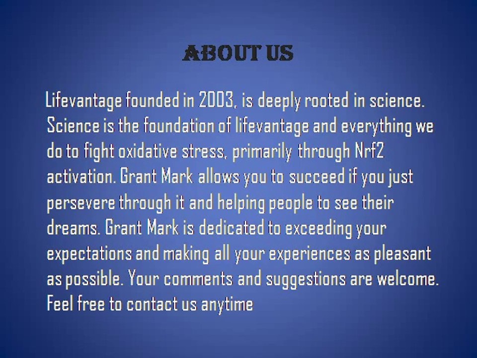 LIFE VANTAGE | Protandim | stress reliever| how to reduce stress