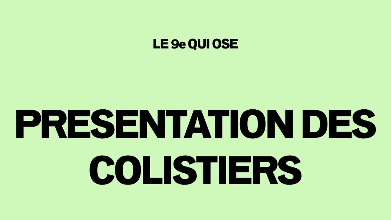 Présentation des co-listiers de Pauline Véron dans le 9e arrondissement