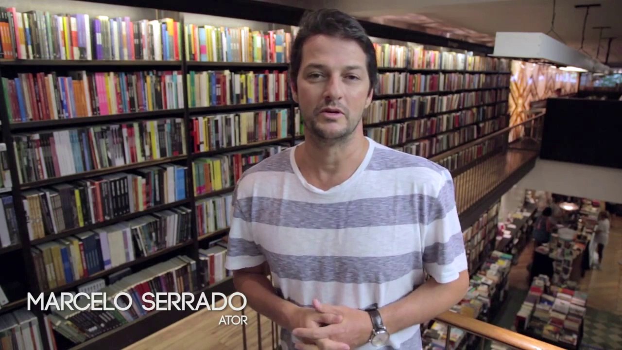 Marcelo Serrado parabeniza e deseja o melhor a Aécio Neves