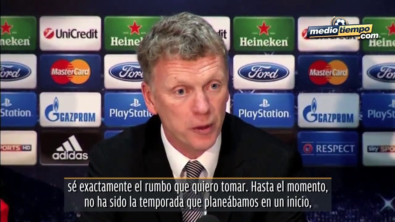 Moyes no ve en riesgo su puesto tras el partido ante el Olympiakos