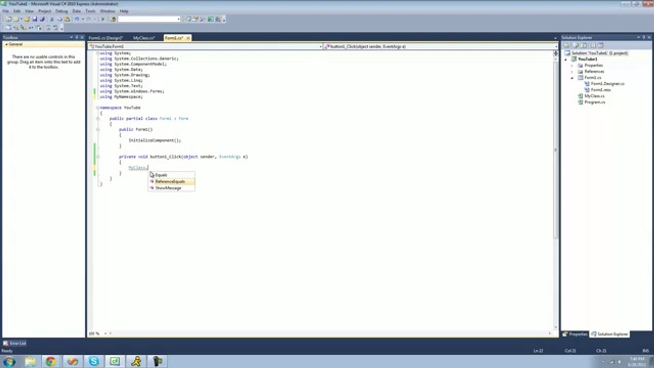 C# Beginners Tutorial (20)