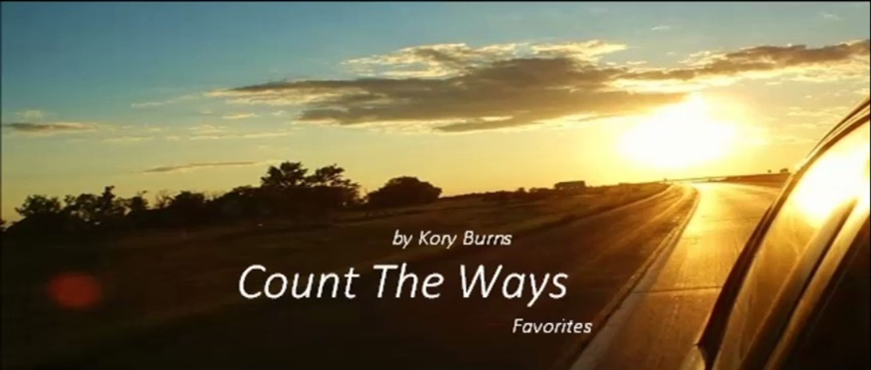 Count The Ways by Kory Burns (R&B - Favorites)