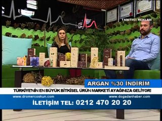 Dr Ömer Coşkun 'dan Arganlı Kozmetik Ürünleri