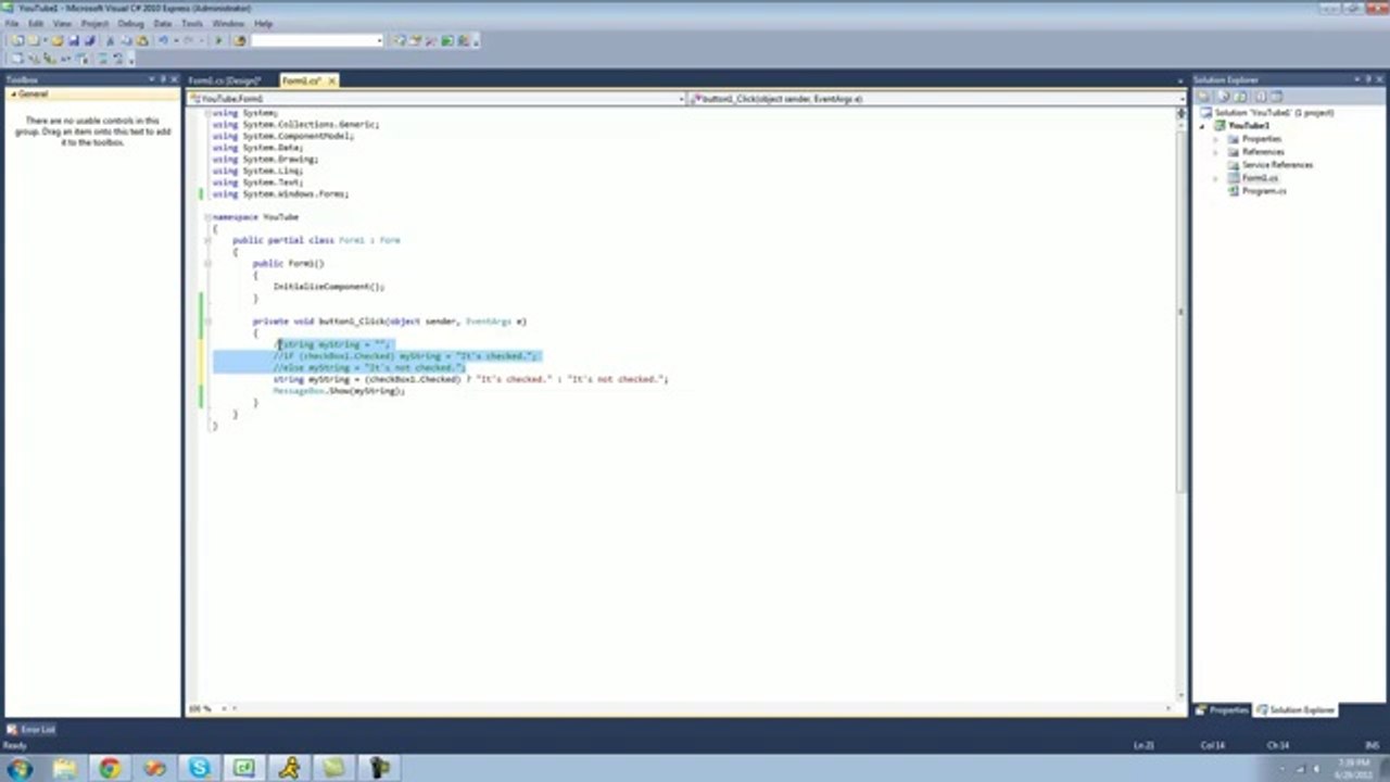 C# Beginners Tutorial (35)