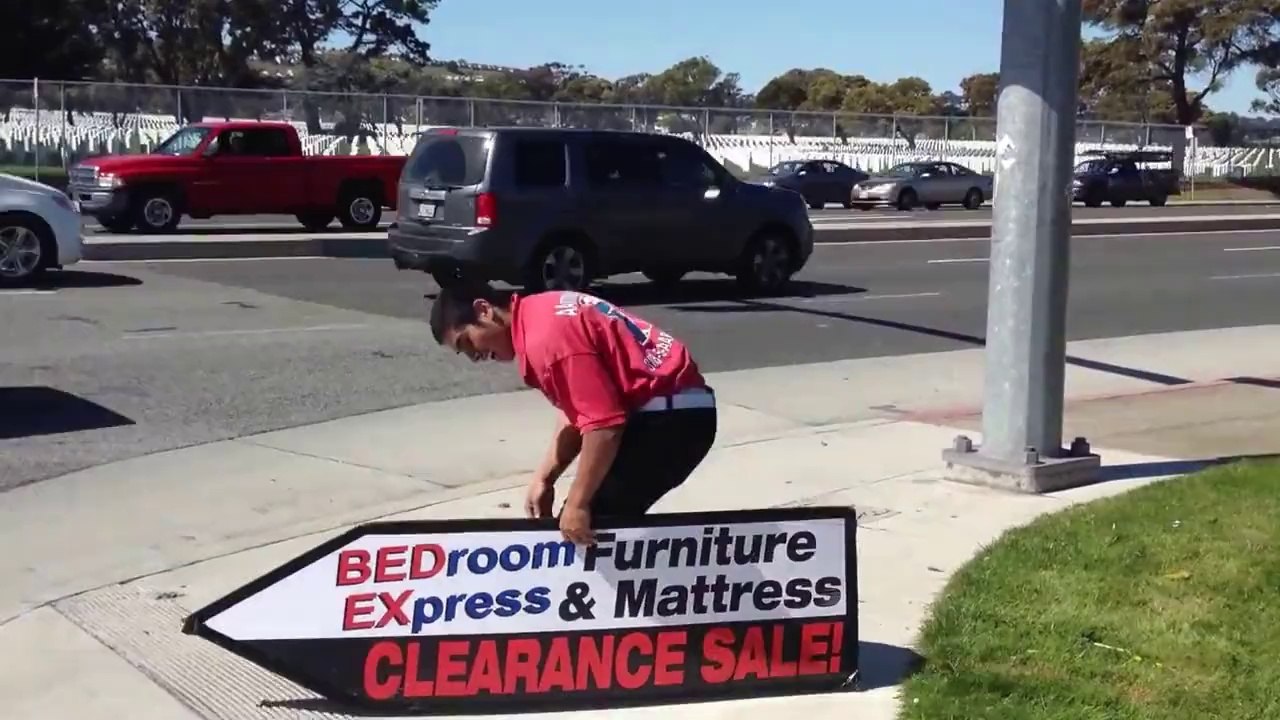 Best Sign Holder Ever?