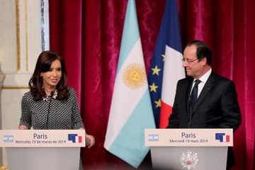 Déclaration avec Mme Cristina FERNANDEZ DE KIRCHNER, présidente de la Nation argentine