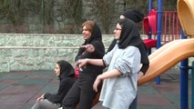 Fast-paced 'parkour' offers outlet for Iranian girls