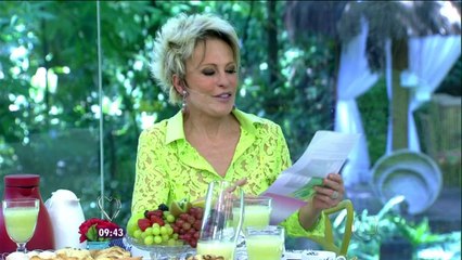 Mais Você 28-02-12 - Christiane Torloni fala da Fantasia que vai usar na Grande Rio