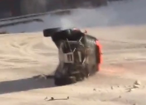 L'incroyable accident de Guerlain Chicherit à Tignes - ZAPPING ACTU DU 19/03/2014