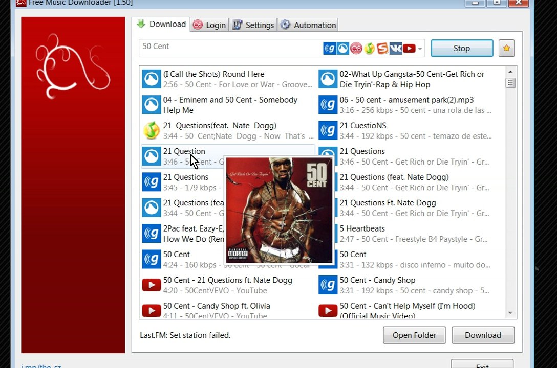 Free Music downloader v.1.50_portable