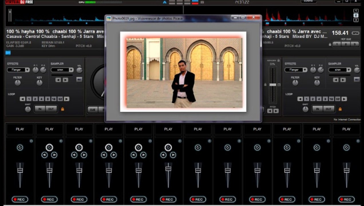 100 % hayha 100 %  chaabi 100 % Jarra avec Abdelali Doukkali - Casawa -  Senhaji - 5 Stars _ Mixed BY  DJ MED The Boss