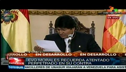 Morales: Estados Unidos utiliza grupos armados para desestabilizar
