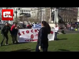 Οπαδοί του Ολυμπιακού στο Μάντσεστερ 1