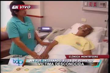 Piden ayuda para anciano que fue atropellado y está hospitalizado como NN