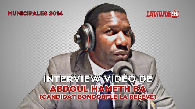 [Municipales2014] ITW VIDEO d'Abdoul Hameth Ba Bondoufle la relève