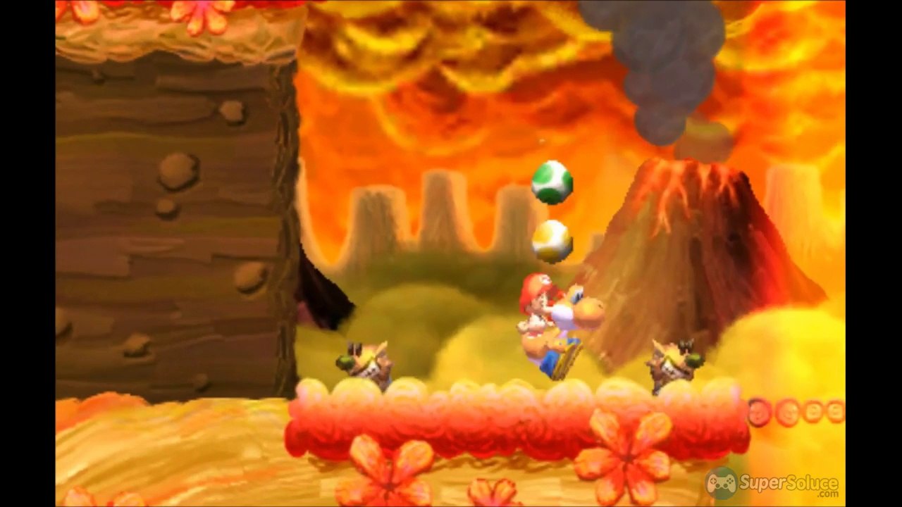 Yoshi's new island : monde 4-6