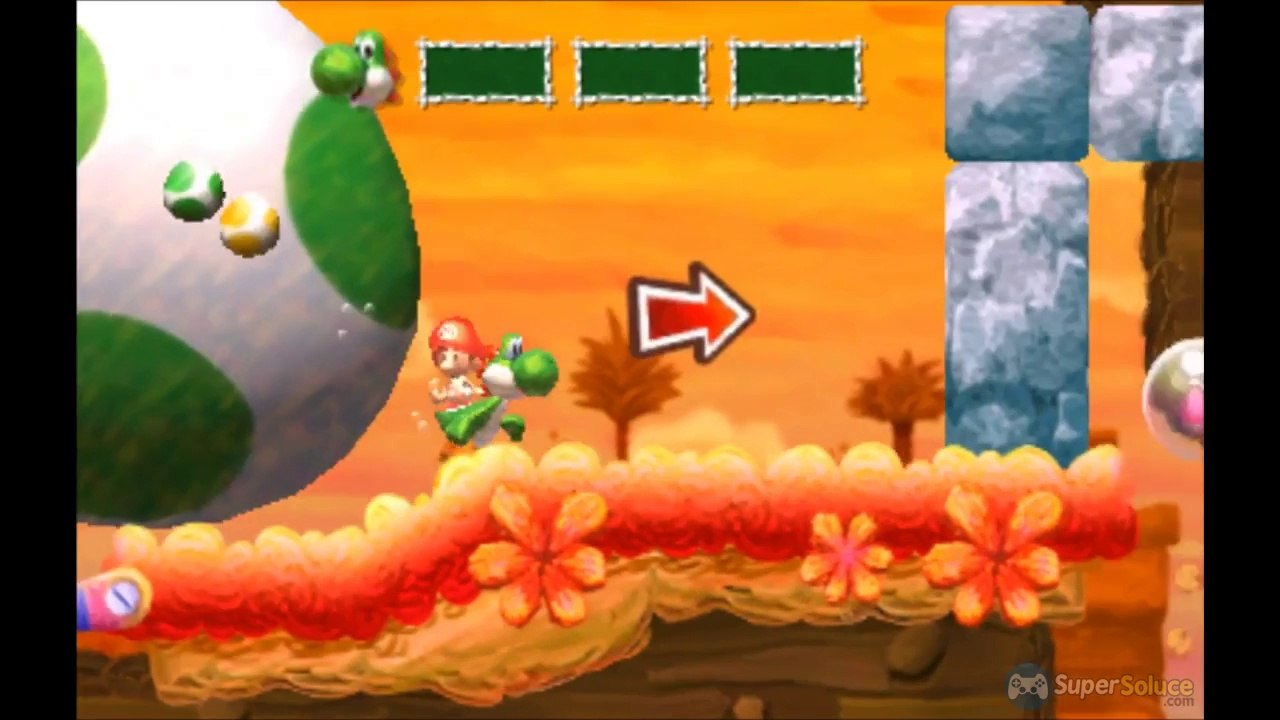 Yoshi's new island : monde 4-1