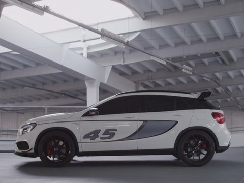 Essai Mercedes GLA 45 AMG