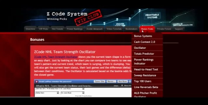 Z-code System - winning sports picks and predictions