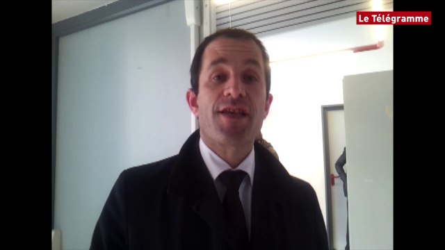 Morlaix. Benoît Hamon en visite pour soutenir Jean-Paul Vermot