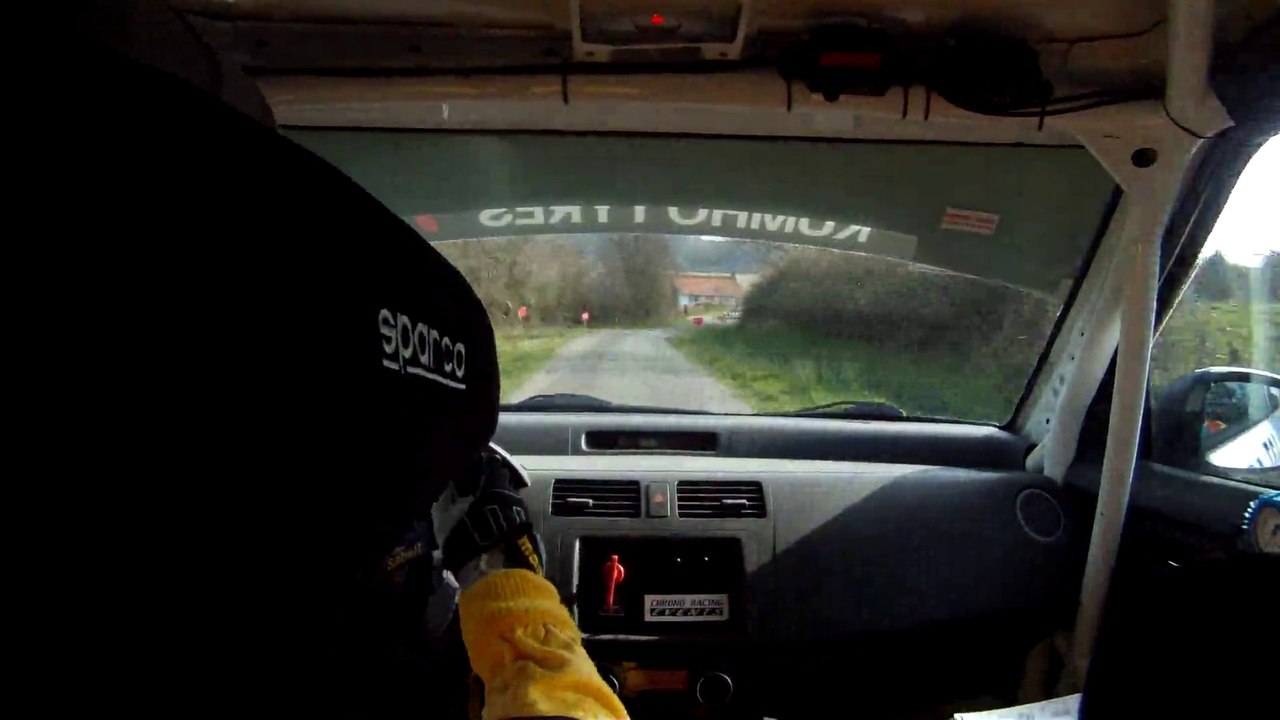 rallye du touquet 2014 es 11 selles equipage gracial/delacour suzuki swift n2