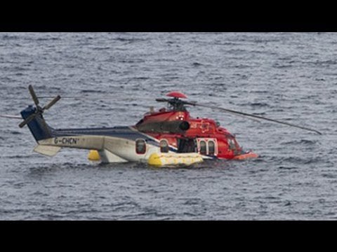 Helicopter forced to land at sea in Malaysia, no injuries reported