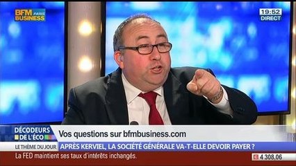 Après Kerviel, la Société Générale va-t-elle devoir payer ?, dans Les Décodeurs de l'éco - 19/03 3/5