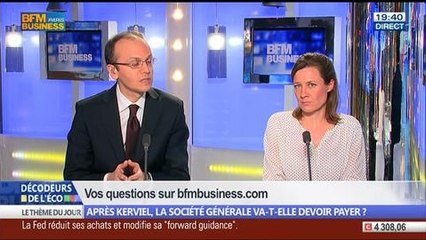 Après Kerviel, la Société Générale va-t-elle devoir payer ?, dans Les Décodeurs de l'éco - 19/03 2/5